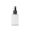 Storage Bottles 50pcs 50ml Empty Travel Mist Spray Plastic Bottle Clear Cosmetic Sprayer Pump Size Container Packaging