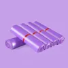 Sac de courrier 50pcs enveloppe Purple Emballage de livraison Sac de livraison imperméable Sac de diffusion d'auto-adhésif