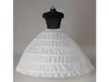 Super billig bollklänning 6 Hoops Petticoat Wedding Slip Crinoline Bridal Underskirt Layes Slip 6 Hoop Kjol för Quinceanera Dress CPA5803158