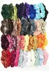 40 шт. Вирхат Скланг -Скранчи Женщины Девушки Эластичные волосы резиновые ленты акции для женщин для женщин.