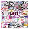 50 PCS Mixed Graffiti skateboard Stickers English slogan cheerleaders For Car Laptop Fridge Helmet Pad Bicycle Bike Motorcycle PS41554586