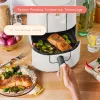 Fryers Bellissima frigorifero a 3 qt con tecnologia Turbocrisp, glassa bianca di Drew Barrymore