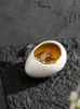 Plates Egg Shell Steamed Fantastic Product Can Stew Pot Small Bowl Ceramic Creative Dessert Tableware