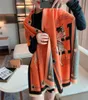 Winter Cashmere Scarf Lady Design Warm Pashmina Blanket Carriage Scarves Women Shawl Female Decoration Thick Foulard35479652272492