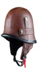 Retro und Vintage -Open -FaT -Punkt -Dot -zugelassener Motorradhelm im deutschen Stil mit Vintage mit Visier für Mann und Frau306N5190991