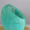Vases couleur art en verre vase à main soufflé à la main