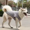 犬のアパレルベストソフトアーチヘムペットの袖のないプルオーバー屋外の服