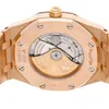 Projektant Audemar Pigue Watch Royal Oak APS Factory Auto Rose Gold Herren Armbanduhr 15400or.oo.1220or.02