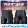 Shorti ciclistici 11688 Pantaloni della tuta a cabina di umidità pantaloni ciclistici estivi Shorts Cicling rapidi uomini L48