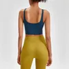 Yogatankar kläder kvinnor sport camisoles bh underkläder damer bras fitness skönhet underkläder väst designers skiva toppkläder tränare fashionabla och generösa