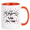 Mokken French Teacher Cups Coffee School Atsem Gifts Geek Nerd Students Ceramic Tableware Tea Ware Coffeeware Drinkware