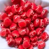 20pc perle in ceramica a forma di guscio da 12 mm perle da distanziatore sciolto fai -da -te per gioielli che producono accessori per orecchini braccialetti
