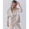 디자이너 여성 후드 땀 셔츠 2023 새로운 레저 패션 레터 인쇄 풀오버 후드 긴 소매 스웨터