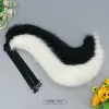 Wolf Tail Anime Cos Props Accessories Faux Fur Wolf Tail Women Lolita Furry Cosplay Animal Tails Halloween Party Role Play