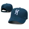 Y-E1360-2 Embet Hat Designer Women Men Men Dames Baseball Capmen Fashion Design Baseball Cap Large Label Baseball Cap