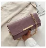 Sac PU en cuir crossbody sacs pour les femmes 2024 Fashion Small Brand Designer Lady Sacle de luxe de luxe