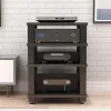 Verstärker 4Layer HiFi -Verstärker Schrankverstärker Verstärker Verstärker Kabinett Audio Rack 234 Layer Audio Ausrüstung Rack Festholz KTV