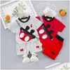 Vêtements ensembles de vêtements d'été Baby Suit Children Fashion Boys Girls Cartoon T-shirt Shorts 2PCS / Set Toddler Casual Kids Tracksuit Dr Dh4ee