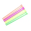 Engångskoppar Straws 100st Plastic Drinking Straw Spoon Bar Pub Slush For Birthday Celebration Party Supplies 20x0.6cm Paille