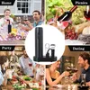 Electric Wine Bottle Opener Automatic Red Wine Corkscrew Rechargeable Wine Opener with Charging Base Wine Lover Kitchen Gadgets