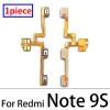 Xiaomi Mi 9t Pro Redmi K30 Pro Note 10 3 6 7 9 8 Pro 5G Note 4X 5 9Sパワーボリュームキーボタン制御フレックスケーブル交換用のケーブル