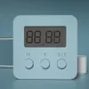 Precyzyjna przenośna liczba LCD dla nauki, gotowanie mini rozmiar gadżetu kuchennego Timer Kitchen Stopwatch Narzędzia do gotowania