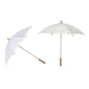 Umbrella de renda no estilo vintage guarda -chuvas Parasol Romantic Wedding Bridal Umbrella para Halloween Photo Prop Women Lady 43cm