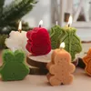 Christmas Snowman Snowflake Geurende kaarsen Kerstmis aromatherapie kaarsen geschenkdoos
