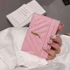مصمم للنساء الرجال محفظة حامل بطاقة المحافظ عملة أزياء جلدية مصغرة حقيقية بطاقة ائتمان بطاقة ائتمان حقيقية