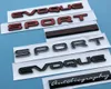 Sport Evoque Letters Emblem Bar Logo für Land Range Rover SV Autobiographie Ultimate Edition Bar Badge Car Styling Trunk4738473