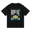 Haikyuu ss nouveau rhude mens t shirt de haute qualité tess créateur de mode décontractée manche européenne américaine hommes femmes rond cou tshirts américains sxxlbsm