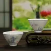 Teaware Sets Jingdezhen Blue And White Landscape Tea Cup Porcelain Mug Bowl Chinese Drinkware