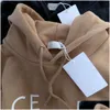 Women'S Hoodies & Sweatshirts Fashion Designer Hoodie Men Women Classic Sweatshirt Letter Print Hooded Sweater Man Loose Plover Long Dh7Hv