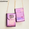 Shoulder Bags OCARDIAN Handbags Coin Purses Bag Women's Transparent Laser Fashion Heart Versatile Phone Messenger Bolsas