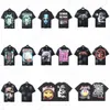 Hellstar shirts hiphop zomer mode korte mouw heren en dames tops katoenen t-shirt poloshirt korte mouw hoge kwaliteit hellstar shorts