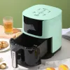 Fryers 6l большие мощности домашние авиационные фритюрники многофункциональный сенсорный экран визуальные электрические духовки печи Deep Fryer 220V