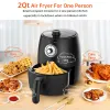 Friteuse 2qt Luchtfriteuse Oven met tijd/temperatuurregeling, R Liner Kitchen Gadget en Accessoires