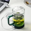 Tasses USB rechargeable automatiquement auto-agitation magnétique double verre therme résistante au thé résistant au lait électrique Smart mélange tasses à café