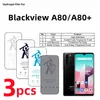 3st HD Hydrogel Film för Blackview A80 Plus Matte Screen Protector för BlackView A80+ Eye Care Anti Spy Privacy Protective Film