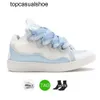 Lavins levin Femmes Curb Casual Designer Sneakers Chaussures Chaussures en cuir Extraordinary Calfskin Rubber Nappa Platforms Seme Chaussures extérieures Trainers SneakerXH99 E4FS