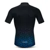 Racingjackor 2024 Cykeltröja män cykel väg mtb cykelskjorta ropa ciclismo maillot topp bergs ridkläder sommar röd svart