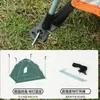 Zelte und Schutzhütten Automatisch schnell offene Outdoor-Camping-Zelt-Sonnenschutz 2-3-4