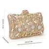 Evening Bag High End Golden Banquet Bag Luxury Celebrity Small Dress Bridesmaid Wedding Lady