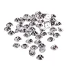 50 / 100pcs CLOS CLOSE DE PIN CHROM