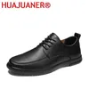 Chaussures décontractées 2024 hommes Habillement Simple Style Geothe Suppine Cuir Mens Oxfords Lace-Up Brand Man Forme Office Footwear Mariage