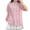 Blouses pour femmes Spring Cotton Shirty