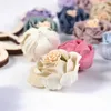 Decorative Flowers 20PCS 2CM Multi-layer Cored Artificial Rose Flower DIY Handmade Clothing Shoes And Hats With Floral Decoration