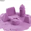 6pcs pirâmide areia de areia areia castelo portátil argila argila edifício brinquedo bebê infantil kits de construção de modelos (cor aleatória)