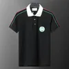 Masculino polo pólo designer de moda de moda camisetas casuais homens golfe póos de verão bordado bordado high street tend top tee size asiático m-xxxl #19