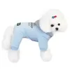 Fyra ben Jumpsuit Pants Pet Apparel Winter Dog Coats Warm Clothes Cotton Hoodies Jackets Designer 240412